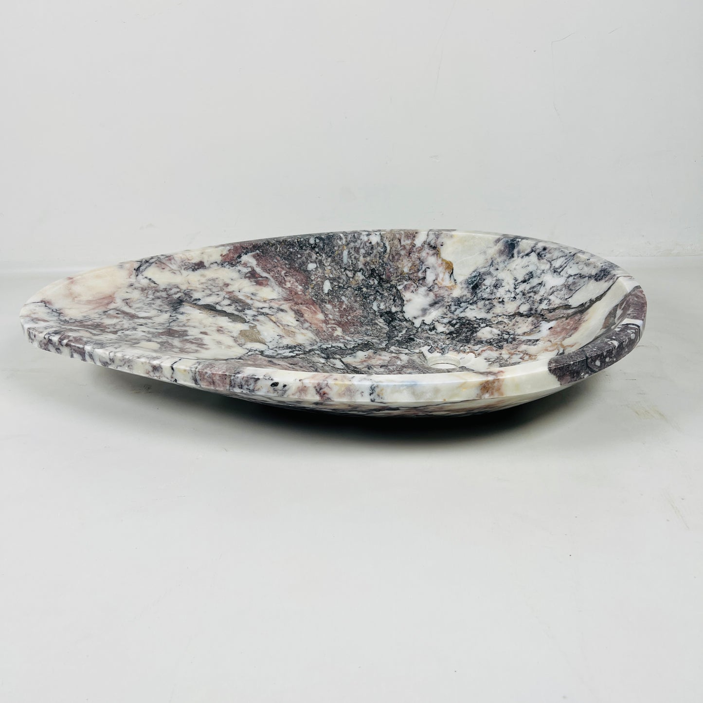 Teardrop Sink - Red & White