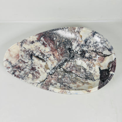 Teardrop Sink - Red & White