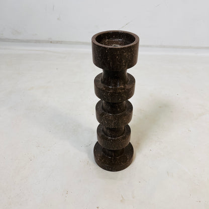 Accordian Candle Stand - Brown