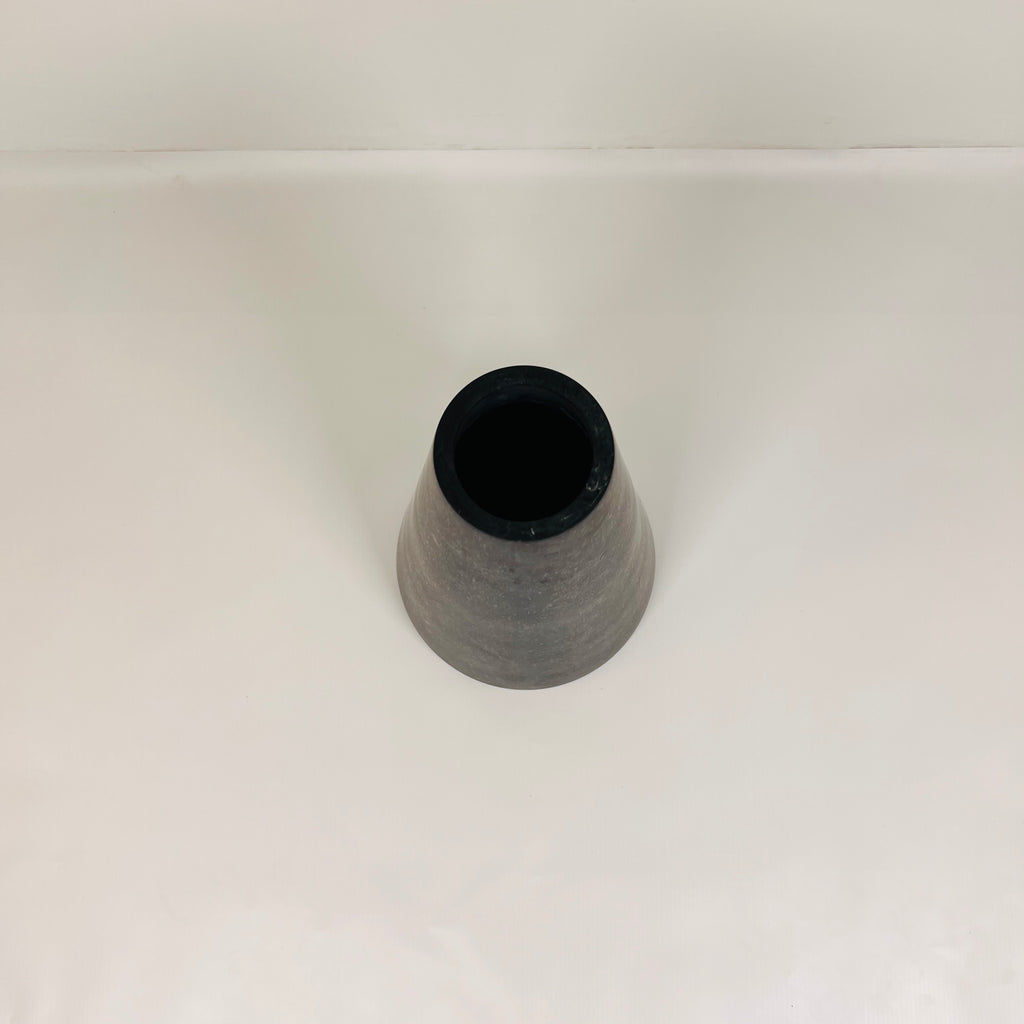 Funnel Black Vase