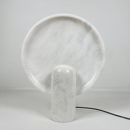 Disc Table Lamp - White
