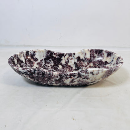 Flow Marble Sink - Red & White
