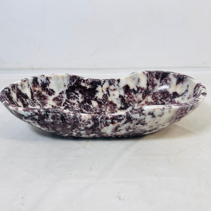 Flow Marble Sink - Red & White