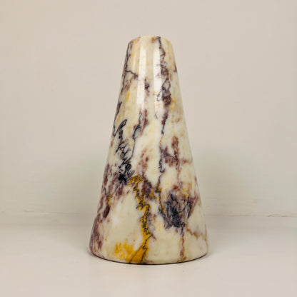 Funnel Vase - Red & White