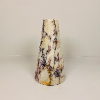 Funnel Vase - Red & White