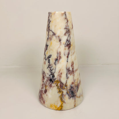 Funnel Vase - Red & White