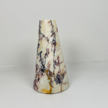 Funnel Vase - Red & White