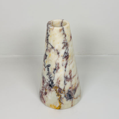 Funnel Vase - Red & White