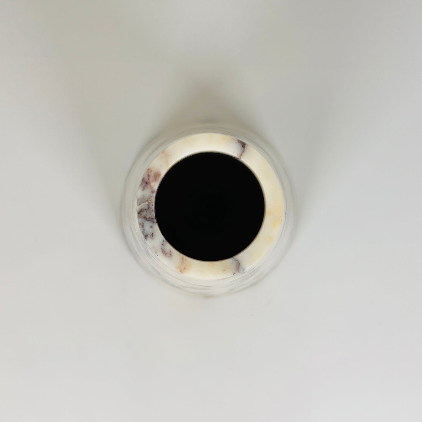 Funnel Vase - Red & White