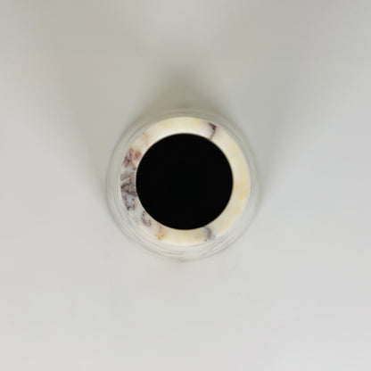 Funnel Vase - Red & White