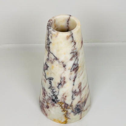 Funnel Vase - Red & White