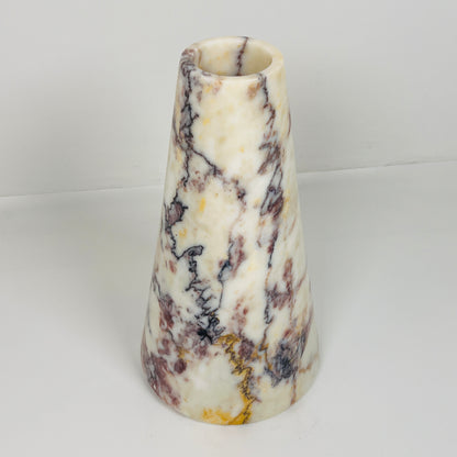 Funnel Vase - Red & White