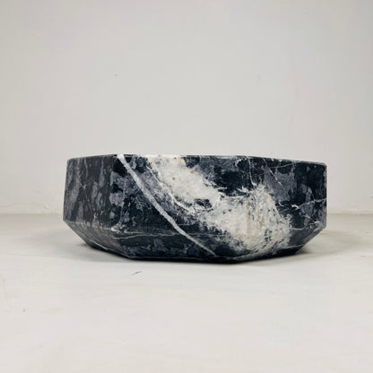 Octagonal Sink - Black & Blue