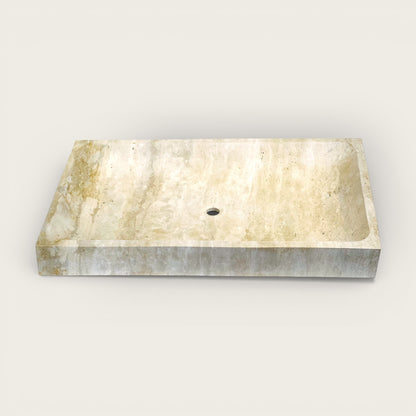 Rectangular Basin - Beige