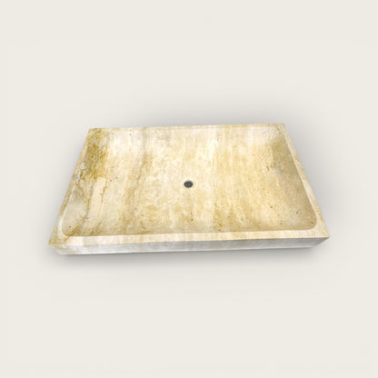 Rectangular Basin - Beige