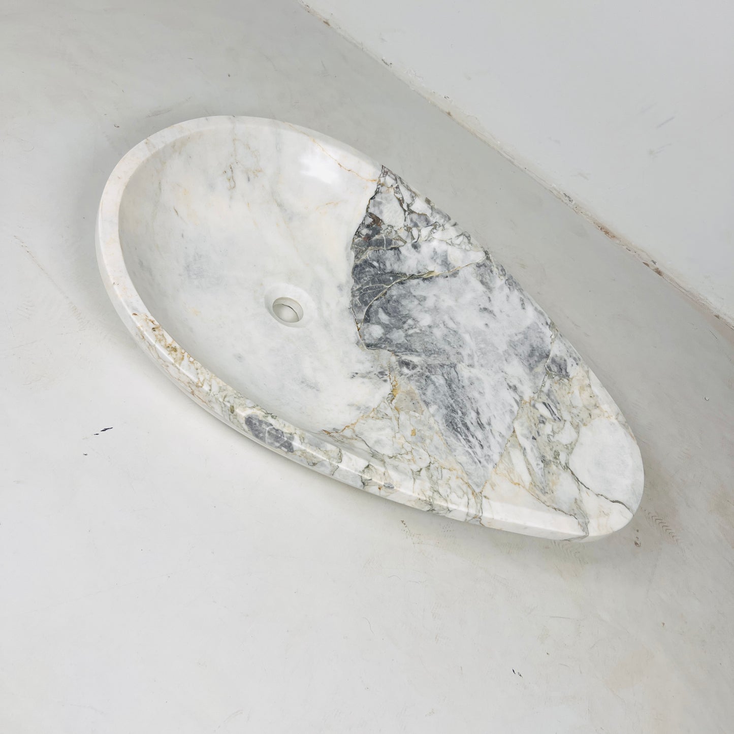 Teardrop Sink - Gray Commando