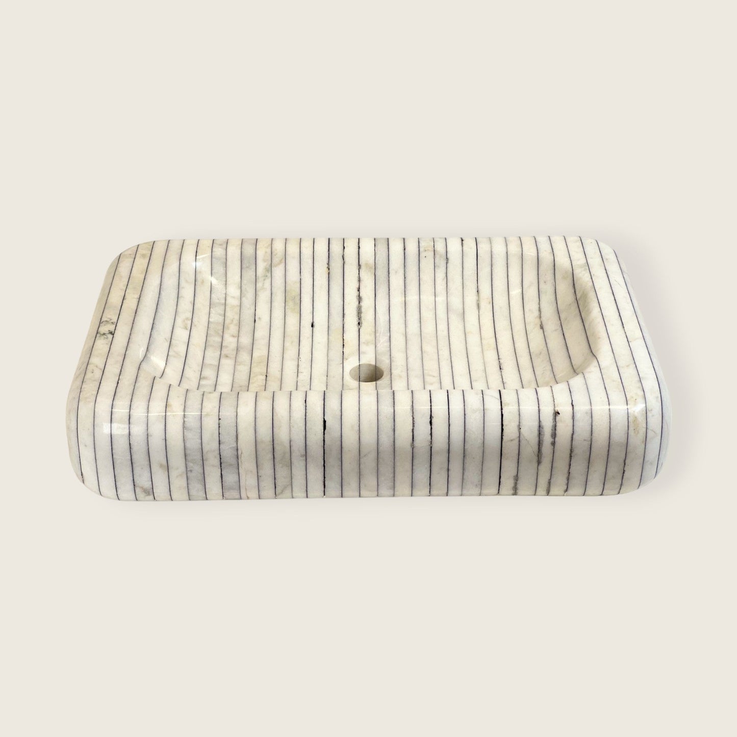 Rectangular Sink - Pinstripe