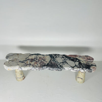 Scarletto Bench - Red & White