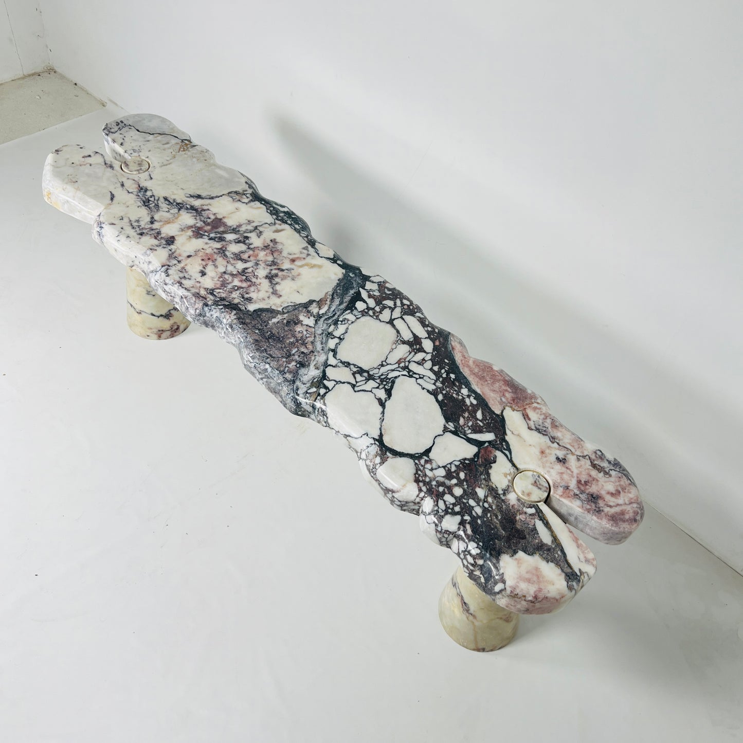 Scarletto Bench - Red & White
