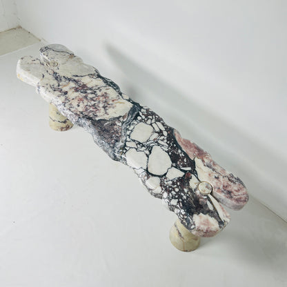 Scarletto Bench - Red & White