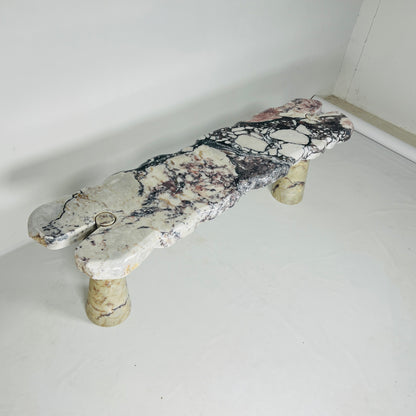 Scarletto Bench - Red & White