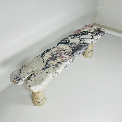 Scarletto Bench - Red & White