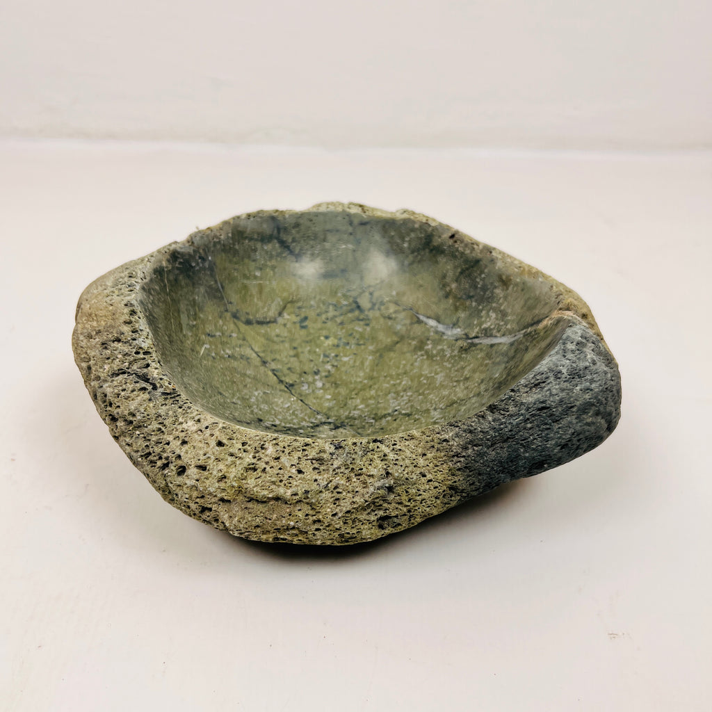 Green Webbed Bowl