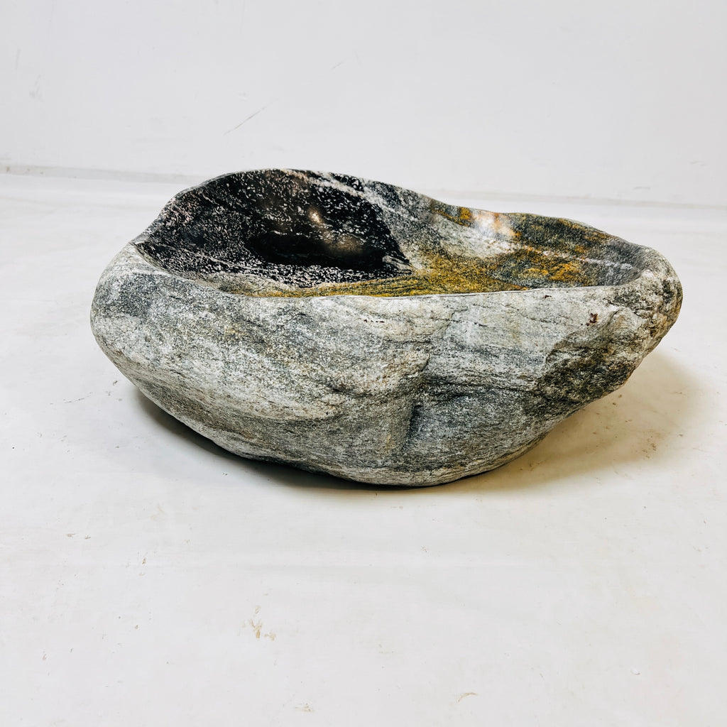 Golden Swell riverstone Sink
