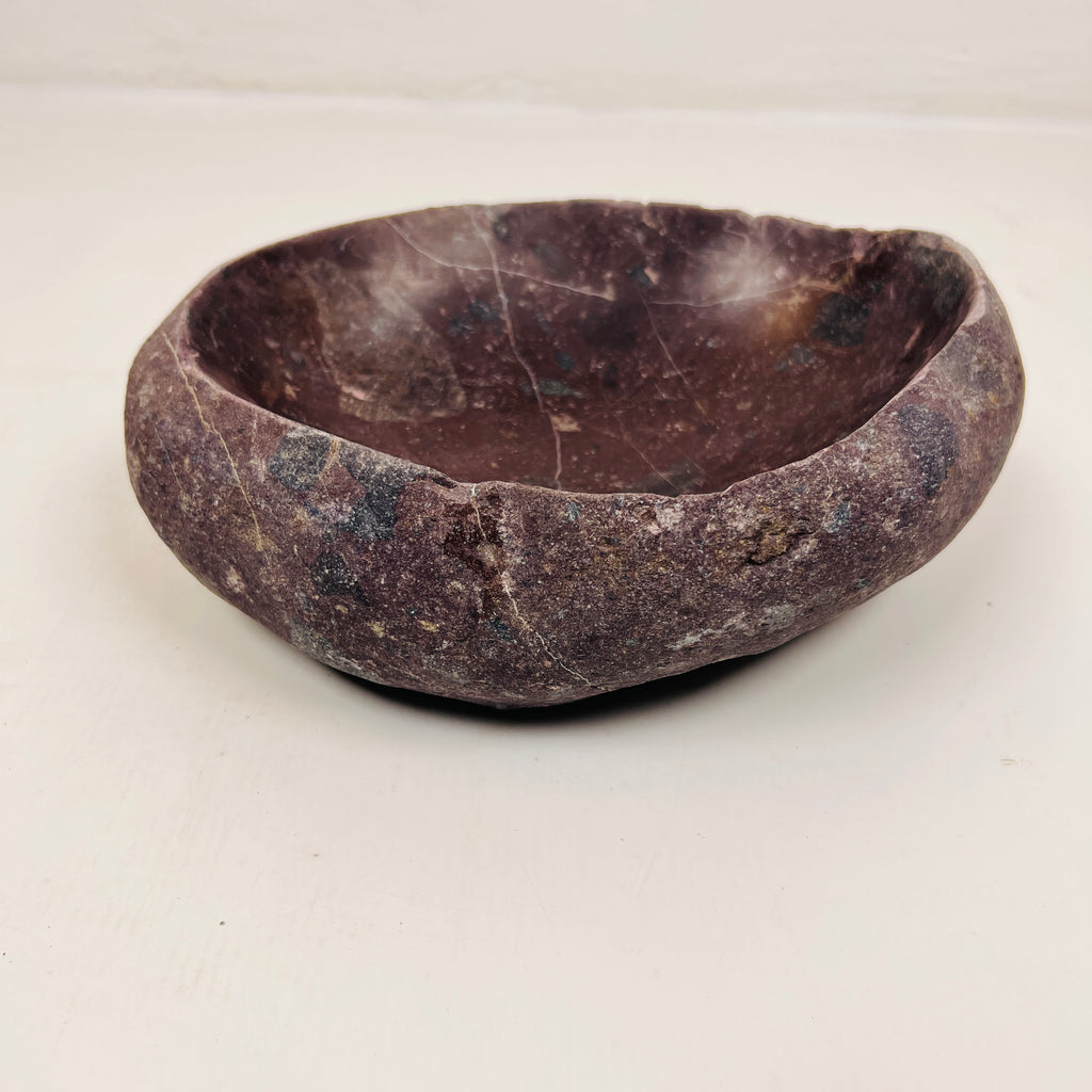 Deep Burgundy Bowl