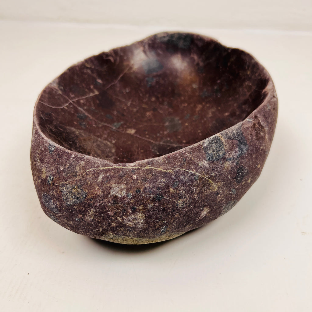 Deep Burgundy Bowl