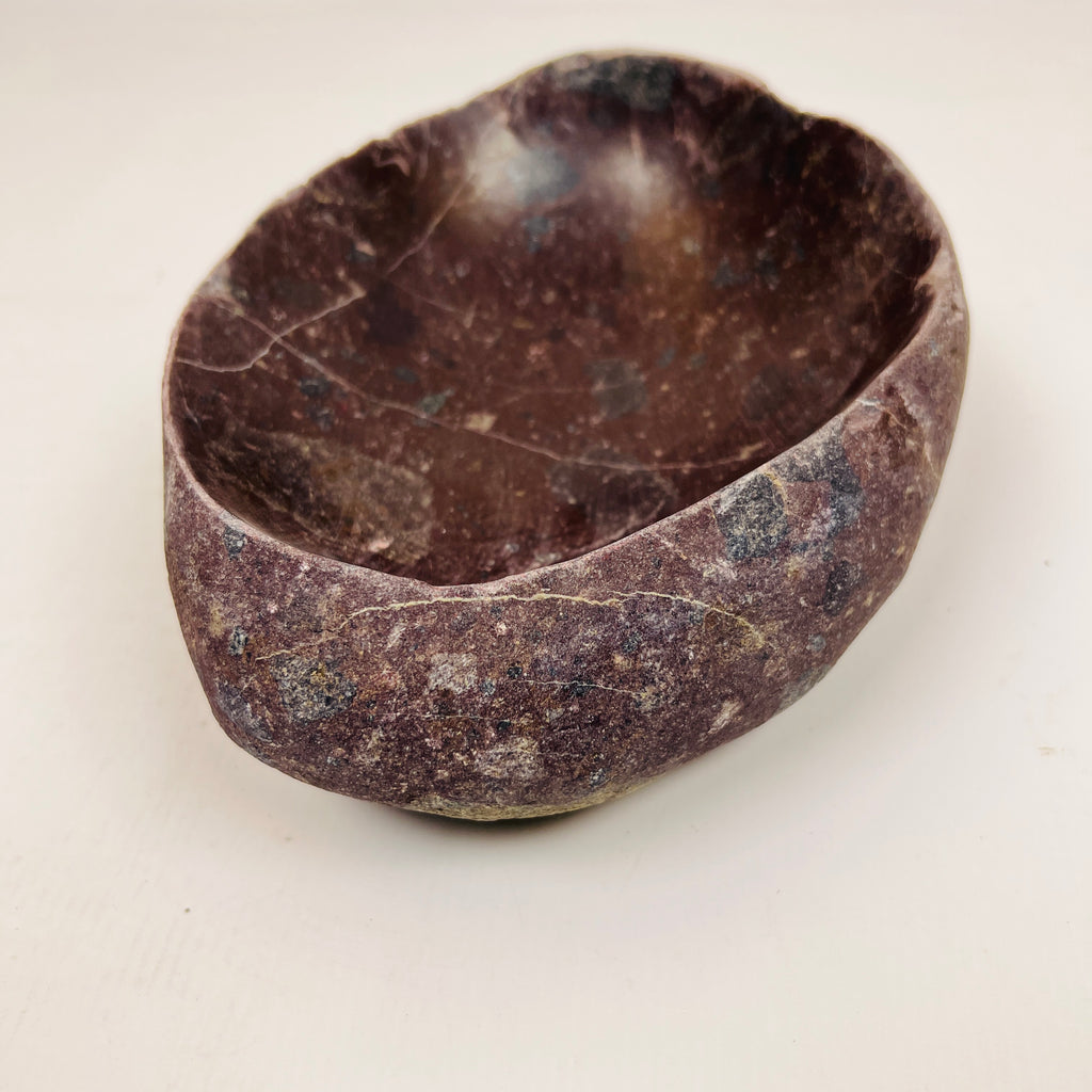 Deep Burgundy Bowl