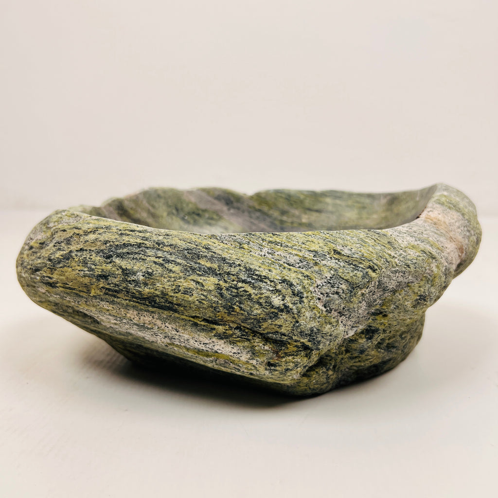 Black Grazed Moss Bowl