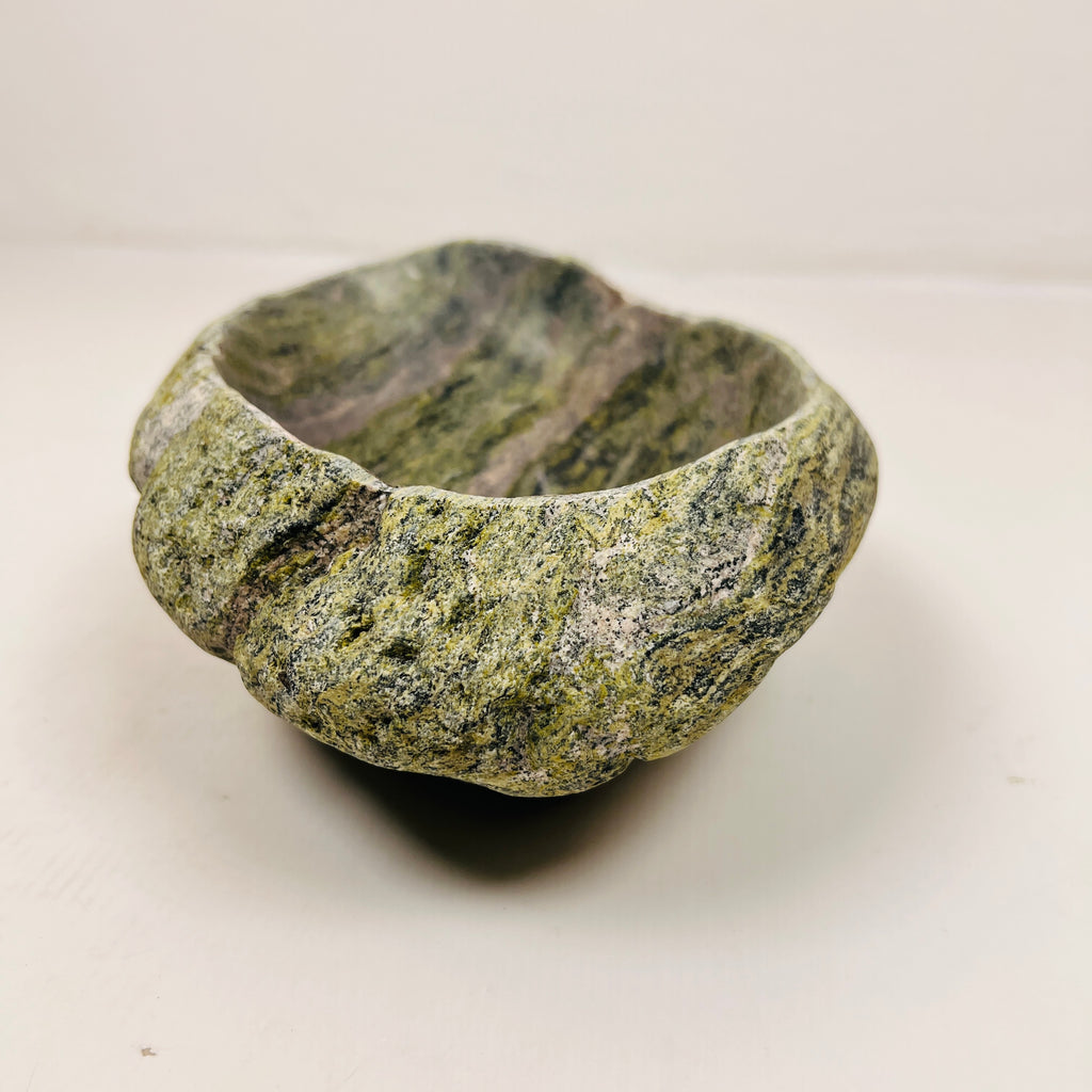 Black Grazed Moss Bowl