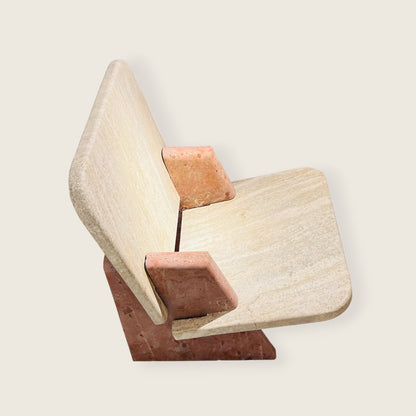 Throne Chair - Travertine