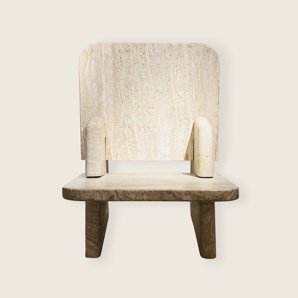 Travertine Throne Chair (CH09)