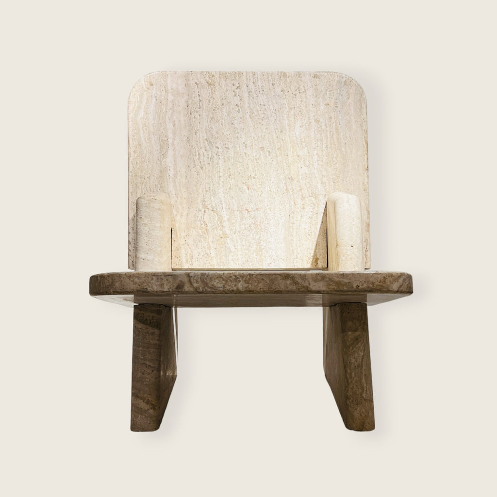 Travertine Throne Chair (CH09)