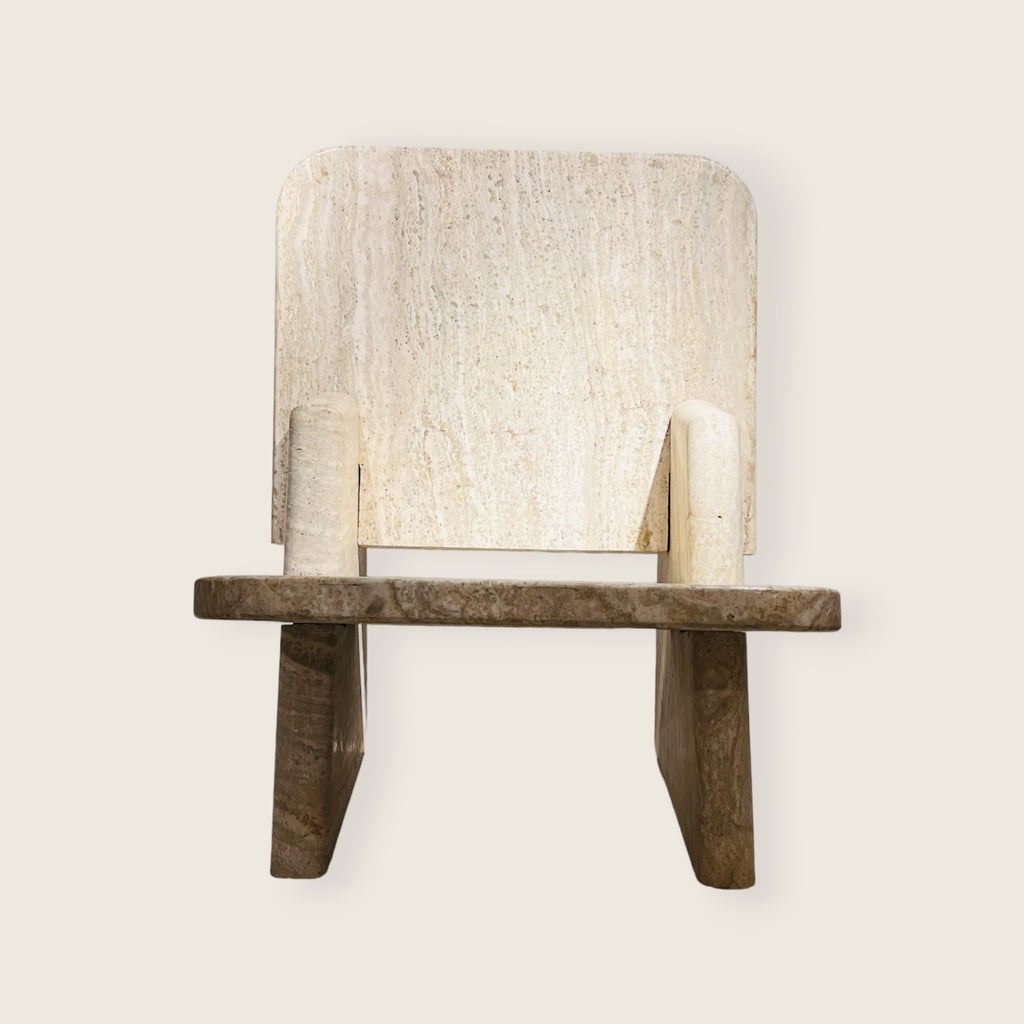 Travertine Throne Chair (CH09)