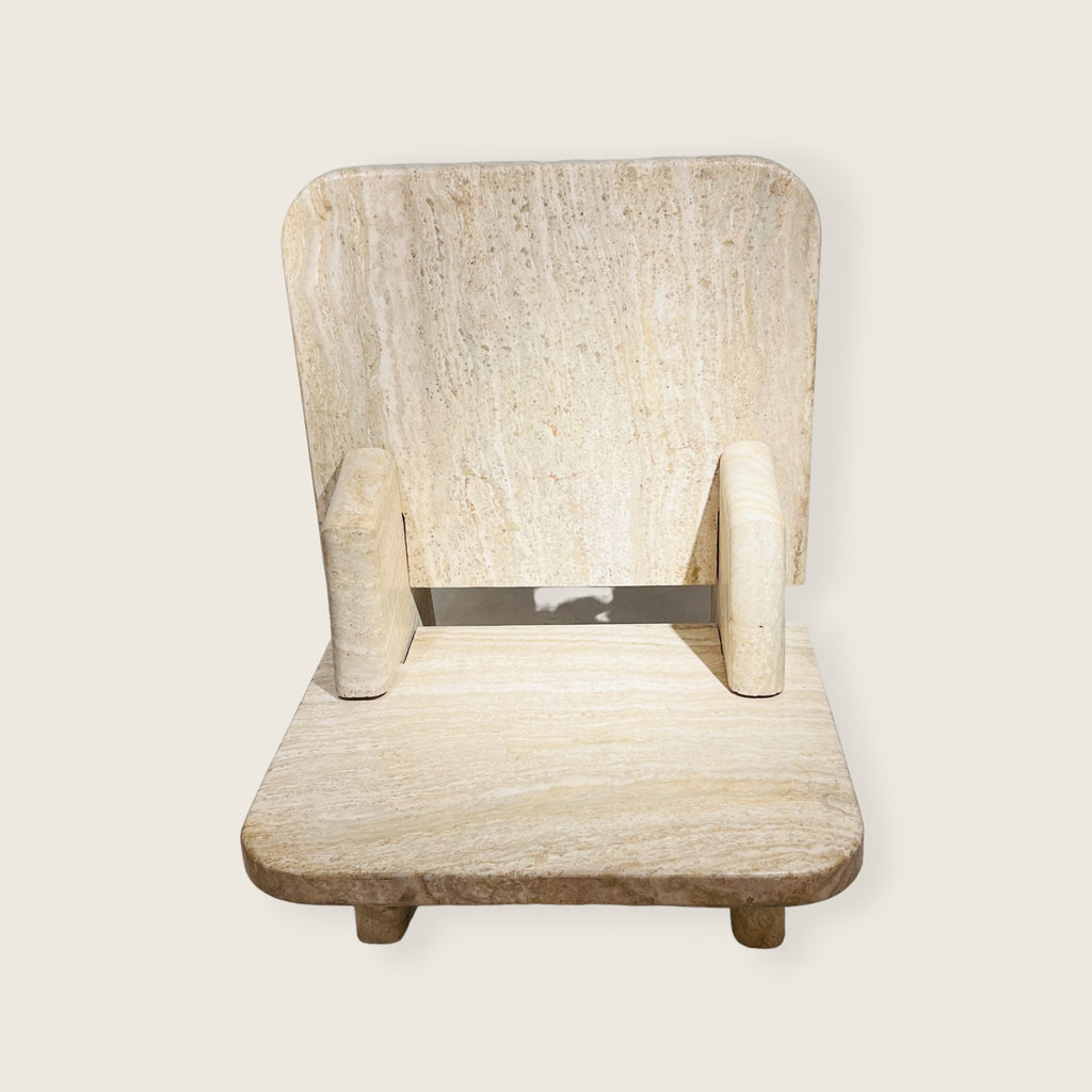 Travertine Throne Chair (CH09)