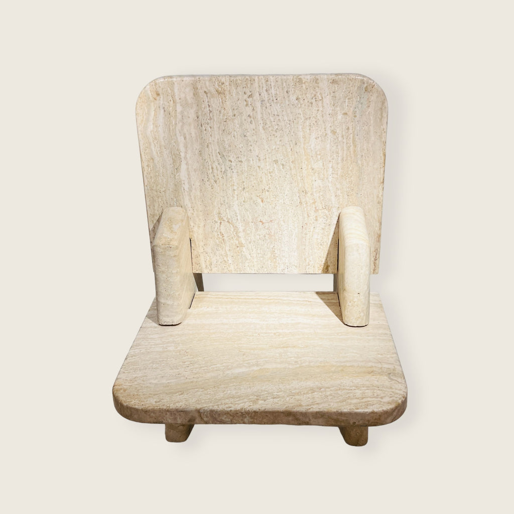 Travertine Throne Chair (CH09)