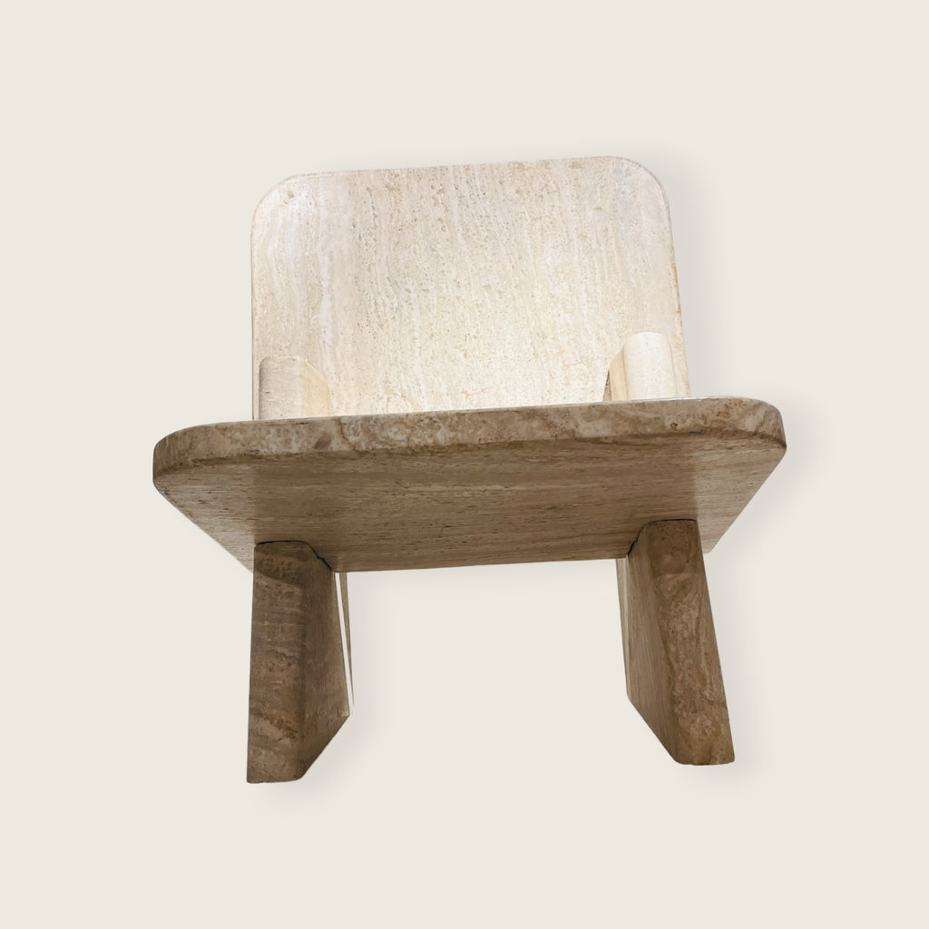 Travertine Throne Chair (CH09)