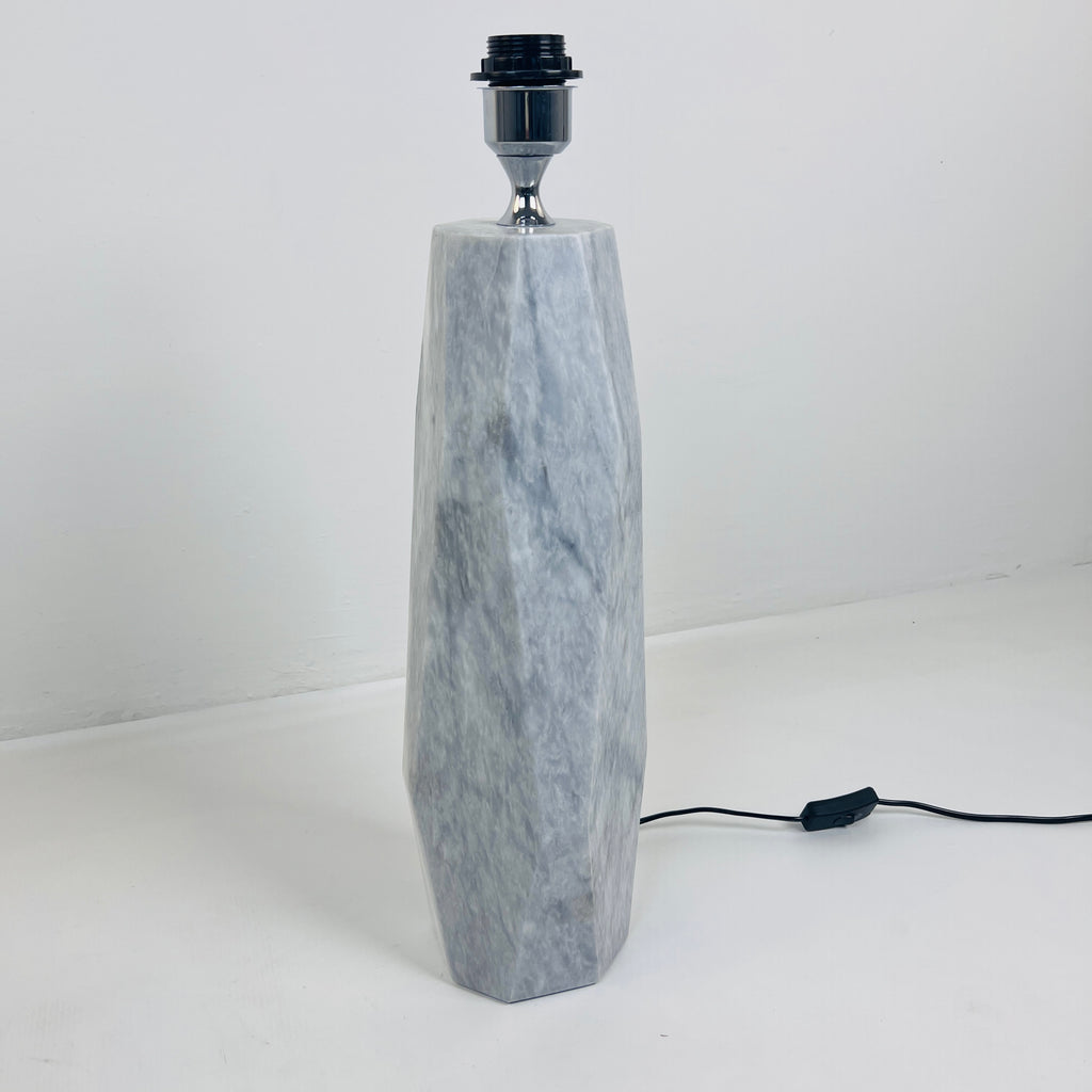 Irregular Bottom Marble Table Lamp