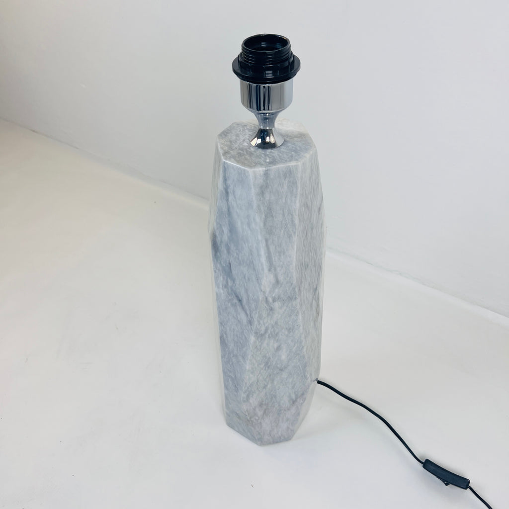 Irregular Bottom Marble Table Lamp