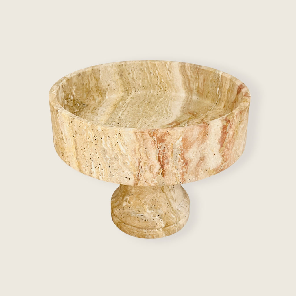 Travertine Cake Stand