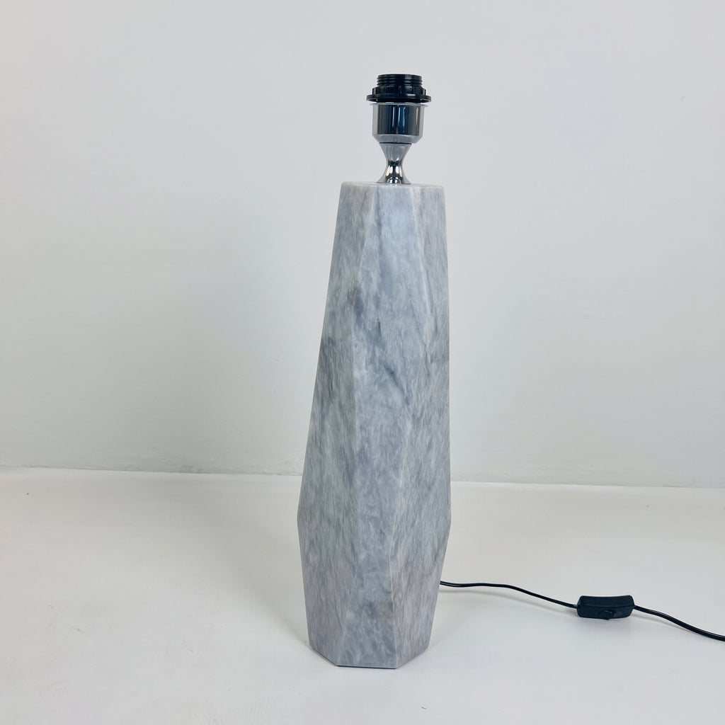 Irregular Bottom Marble Table Lamp