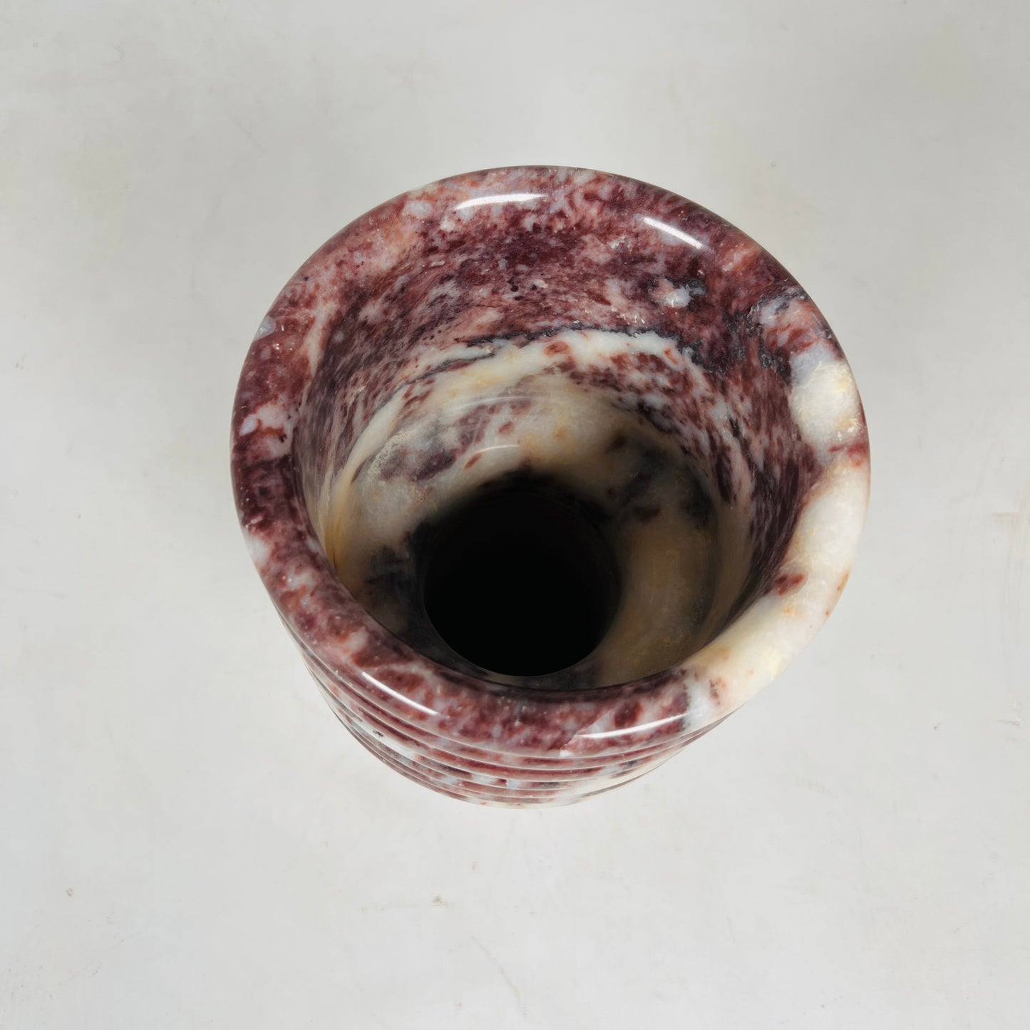 Echo Vase - Red & White