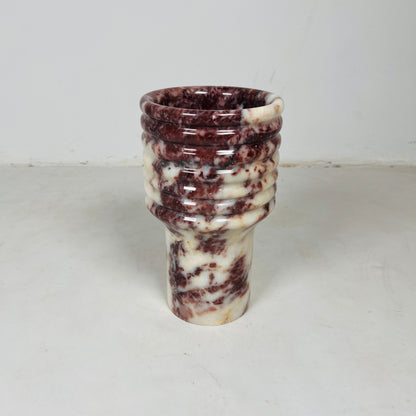 Echo Vase - Red & White