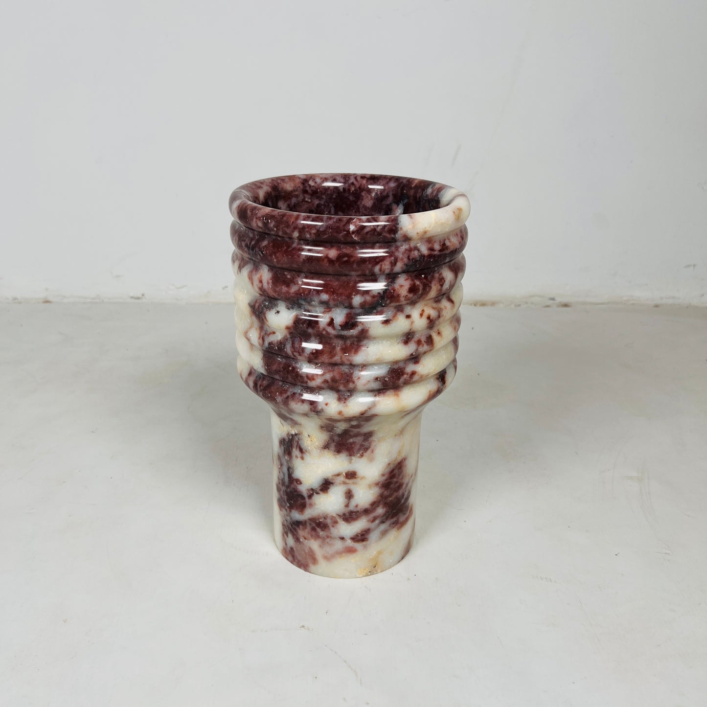 Echo Vase - Red & White