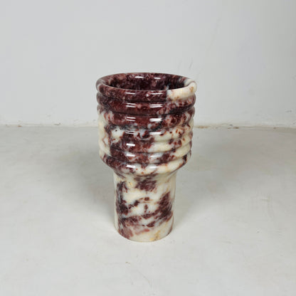 Echo Vase - Red & White