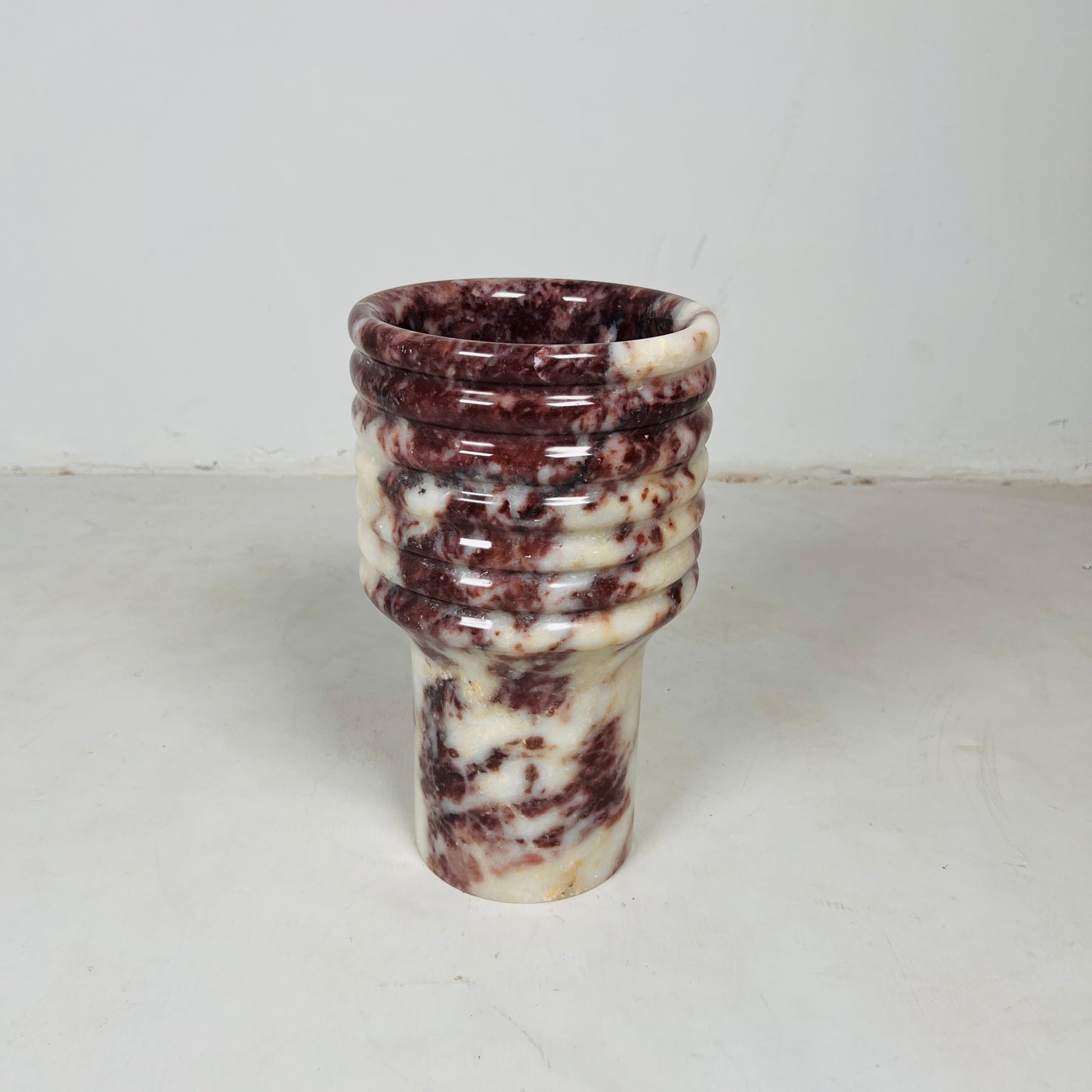 Echo Vase - Red & White