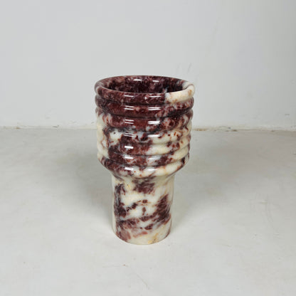 Echo Vase - Red & White